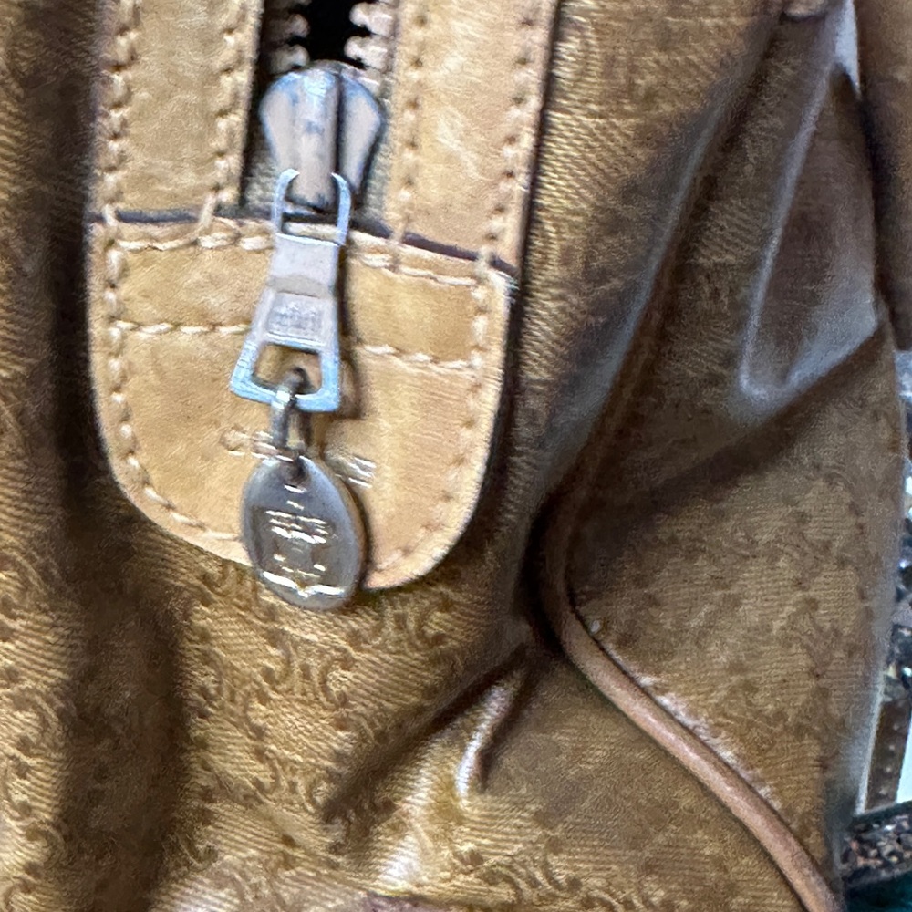 Vintage Celine Macadam Boston Bag. - Picture 10 of 12
